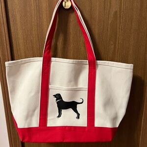 NWOT - Black Dog brand canvas tote
